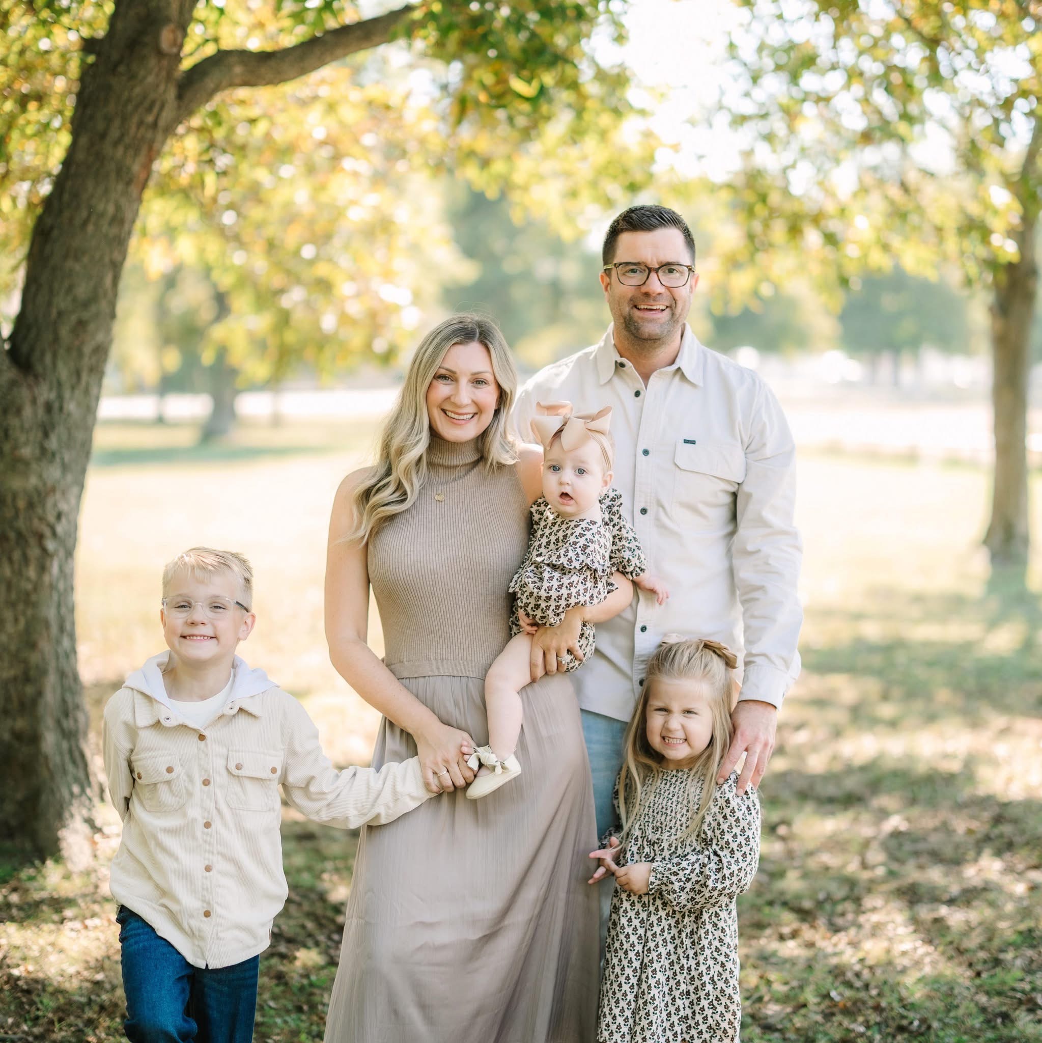 Dr. Chris and family