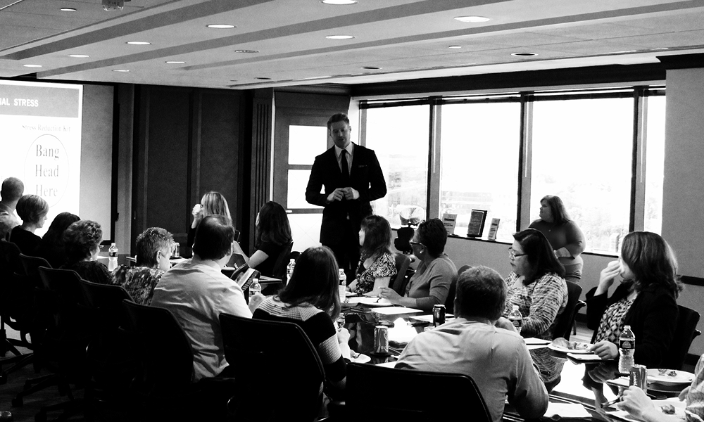 Dr. Tom Campbell giving a lecture